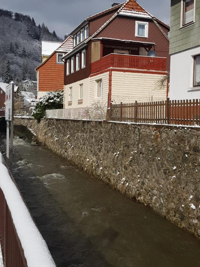 Ferienhaus Am Fluss Mit Traumhafter Dachterrasse ,Garten Und Grill Walkenried Exteriér fotografie