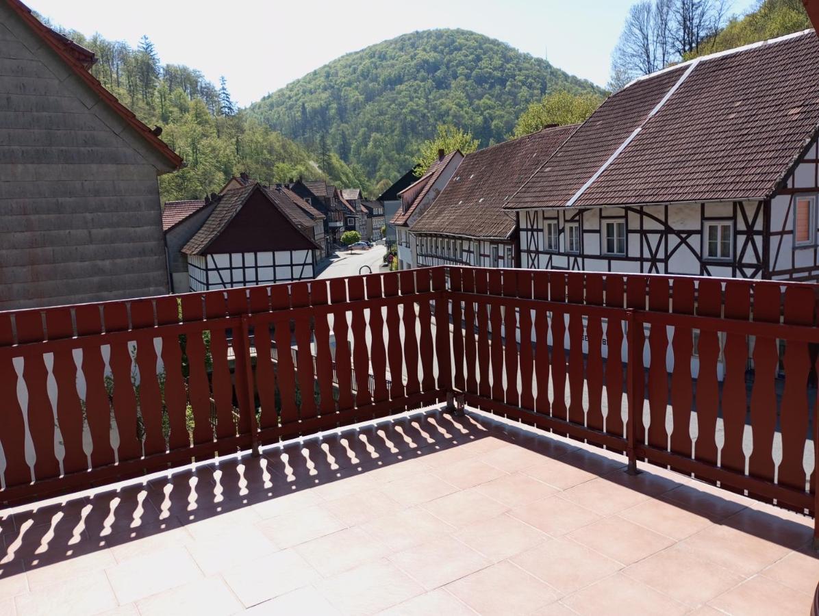 Ferienhaus Am Fluss Mit Traumhafter Dachterrasse ,Garten Und Grill Walkenried Exteriér fotografie